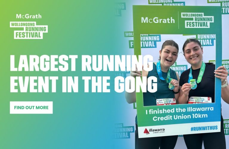 RUNNER’S SPRINT TO TAKE PART IN THE LARGEST RUNNING EVENT IN WOLLONGONG